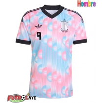 Camiseta Bélgica Romelu Lukaku #9 Visitante Equipación Mundial 2026 manga corta